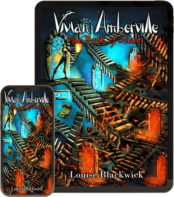 Vivian Amberville - The Book of Chaos by Louise Blackwick ebook Front cover