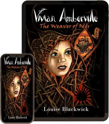 Vivian Amberville - The Weaver of Odds by Louise Blackwick ebook Front cover